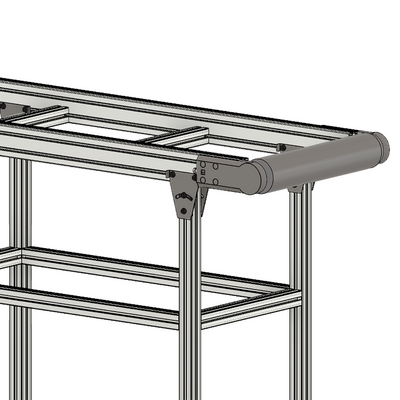 87-000-0 MODULAR SOLUTIONS CONVEYOR PART<BR>CONVEYOR LEG SWIVEL PLATE 35 DEGREE
